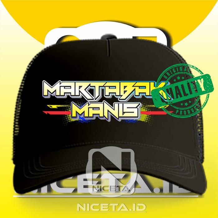 NICETA.ID TOPI MARTABAK KEREN MANIS TRUCKER JARING PREMIUM Dewasa