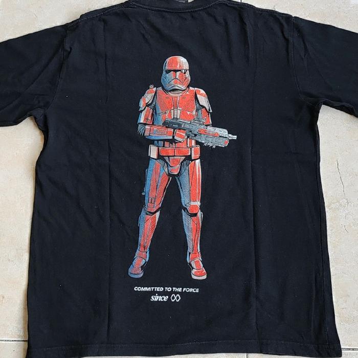 crewneck sweater star wars x ageless galaxy sith trooper second limited edition