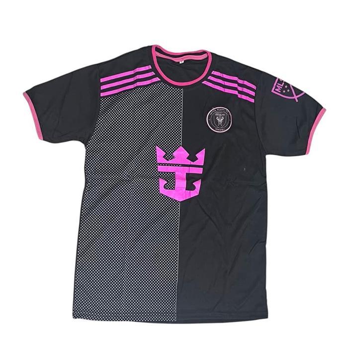 Kaos Bola Atasan Terbaru Inter Miami Hitam - Inter Miami Hitam, L