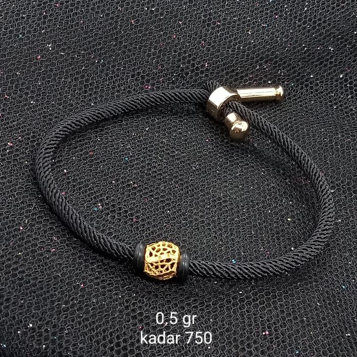 Gelang Tali Emas 17K 0.5 Gram Toko Emas Gajah Online Salatiga 2040