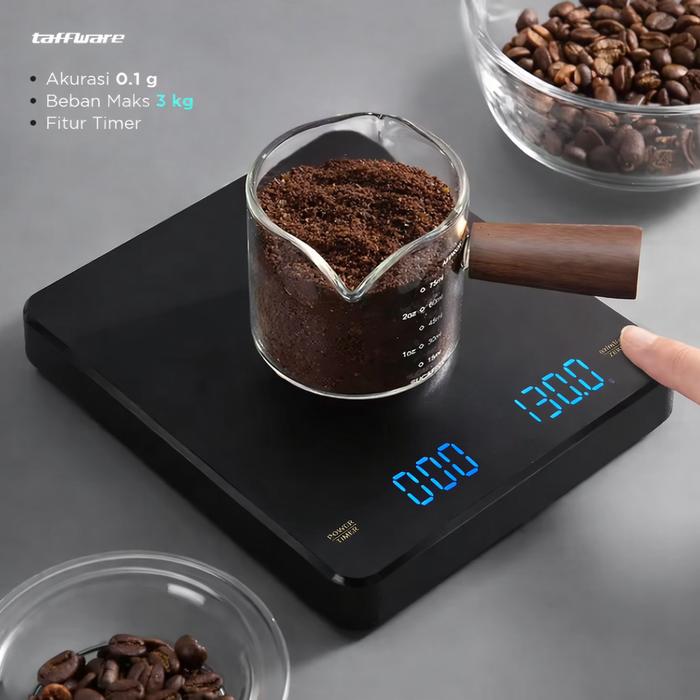 Mutiaramall - Coffee Scale Digital | Timbangan Kopi Timer | Alat Barista