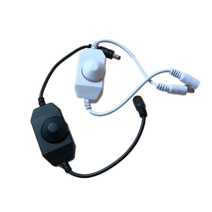Mini LED Brightness Adjust Switch Dimmer Controller with DC for 3528