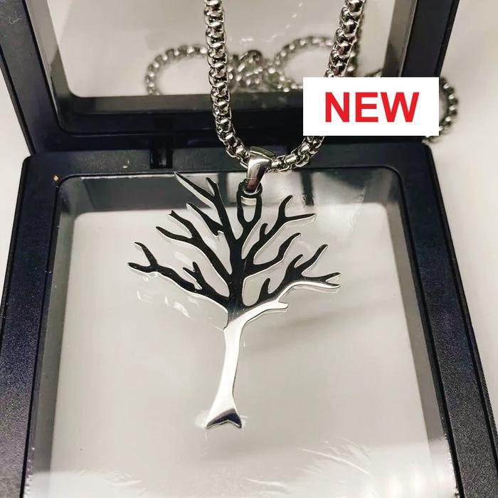 Xxxtentacion Necklaces Kalung Poison Tree Titanium Stainless Steel