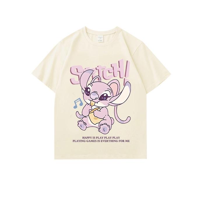 The Monseur Gallery Kaos Wanita Oversize Snoopy eating potato chips Style baju atasan wanita terbaru