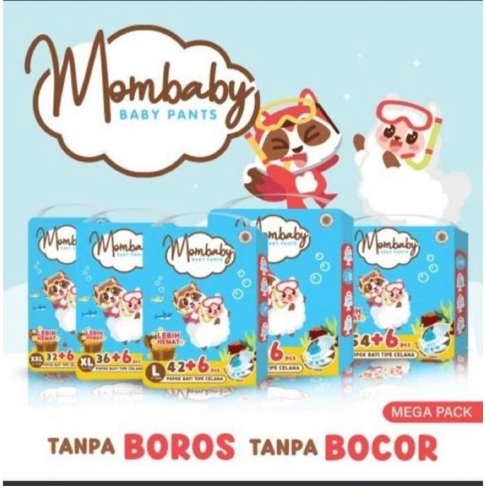 Mombaby PANTS S54+6  M50+6  L42+6  XL36+6  XXL32+6