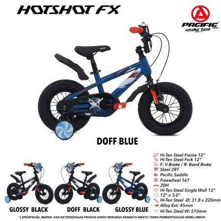 SEPEDA BMX ANAK 12 / 16 18 INCH PACIFIC HOTSHOT FX 3.0 NEW