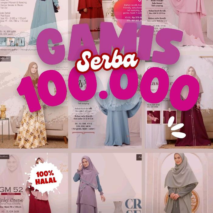 Gamis Nibras Serba 100 Ribu