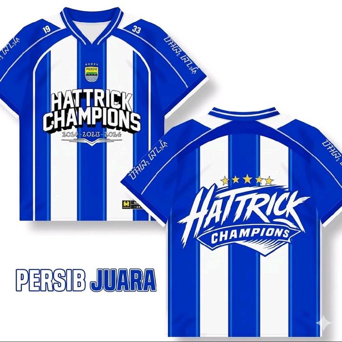 Baju Kaos Jersey Anak Persib Full Printing kodian (3kodi)