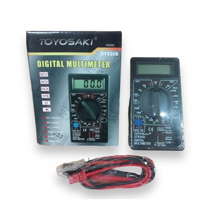 Toyosaki DT830D Multimeter Digital toyosaki / Avometer Multitester DIGITAL