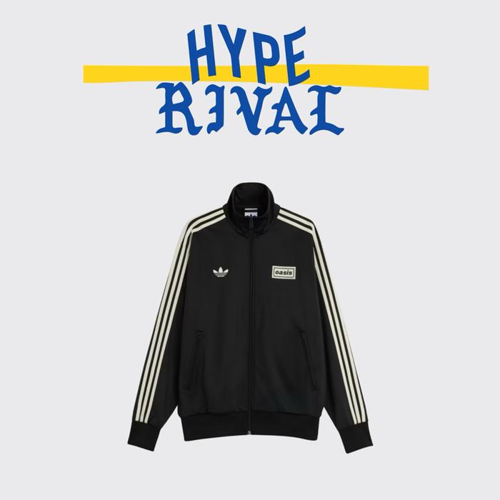 Adidas x Oasis Tracktop Black (100% Original)