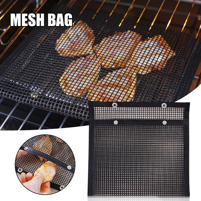 Barbecue Grilling Bags 100% PFOA Free PTFE Fiberglass Indoor Outdoor