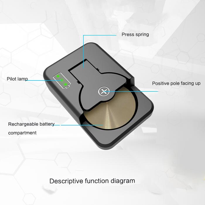 Button Baterry Charger Portable Universal Type-C LIR1025 LIR1220 LIR1240 LIR1244 LIR1254 LIR1620 LIR