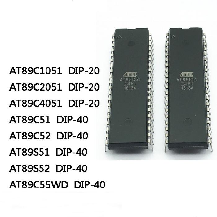 10Pcs New AT89C1051 AT89C2051 AT89C4051 DIP-20 AT89C51 AT89C52