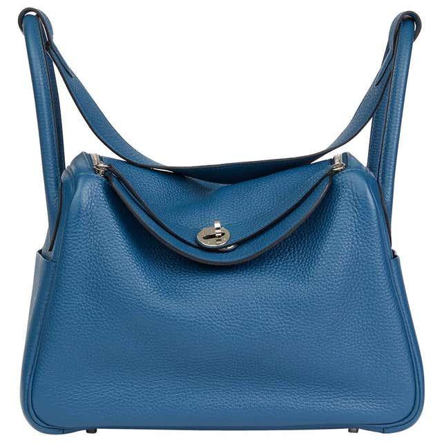 Tas 20Hermes Lindy20 Warna Biru Tua Premium Selempang Wanita