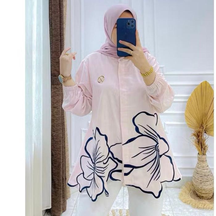 Atasan winody / Atasan top winody matahari / KEMEJA BORDIR WINODY / Atasan winody / atasan winody ma