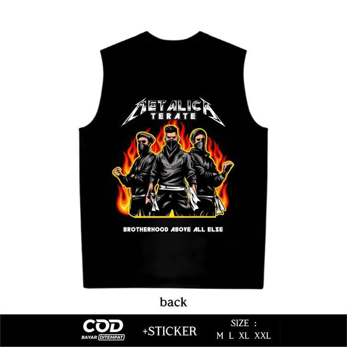 Singlet PSHT Metalica Terate 3 Pendekar Desain Terbaru CA4