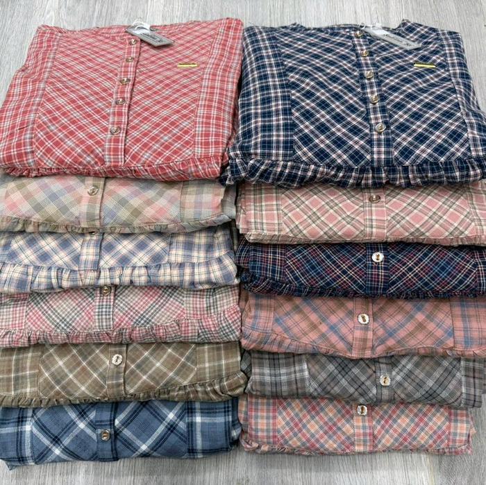 midi dres salvina ys motif kotak