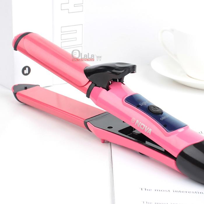 Catok Rambut 2 in 1 Merk Nova 2009 Catokan Rambut NHC-2009 NHC 2009 Curly Keriting