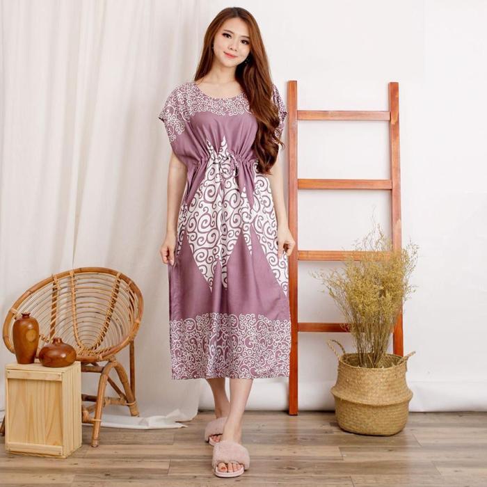 Daster Serut Dealova Termurah/ Daster Rayon Daster Serut Daster Viral