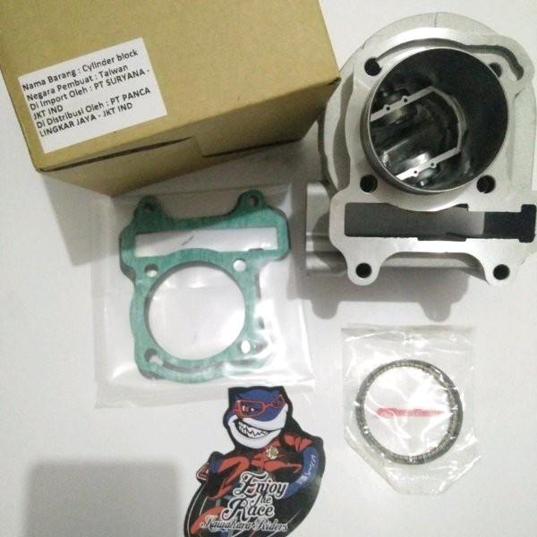Block Kawahara Bore Up Honda Beat Fi scoopy spacy 54.5mm Jenong 54.5 mm Blok Racing Paking Ring Pin