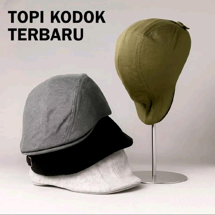 Topi Kodok Pria Dewasa Flat Cap Hat Wool Flat Cap Terlaris / Topi Pelukis Sutradara Patino Termurah