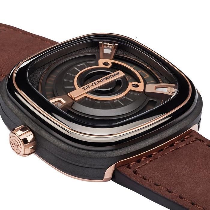 Sevenfriday M2/02 Official Jam Tangan Rose Gold Revolution M-Series