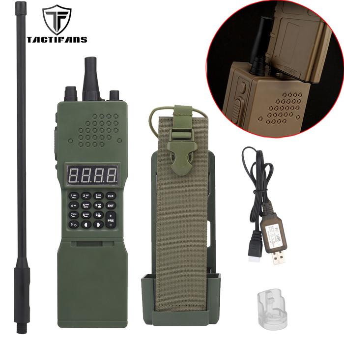 Tactical Electric Counting BB Balls Loader Box PRC-152 Radio Model