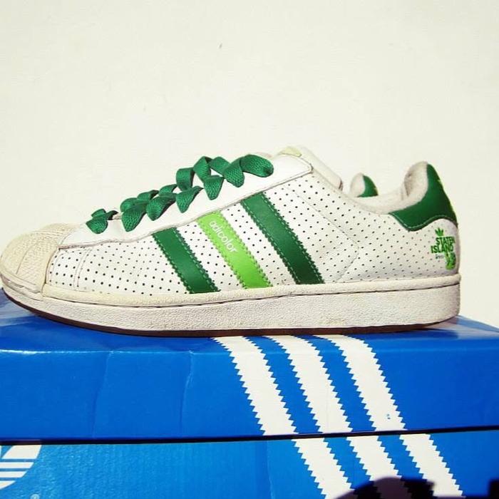 Adidas Adicolor Limited Edition Staten Island NYC Green Series  Size 6uk 40 eur