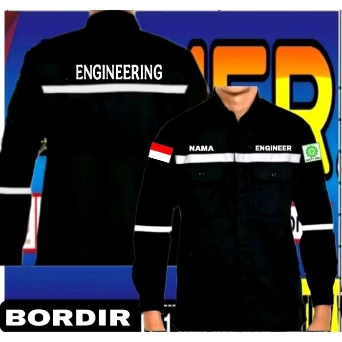 wearpack engineering kemeja engineering baju engineering seragam engineering kemeja kerja engineerin