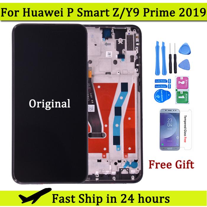 Original 6.59 inch For Huawei Y9 Prime 2019 LCD Display Touch Screen