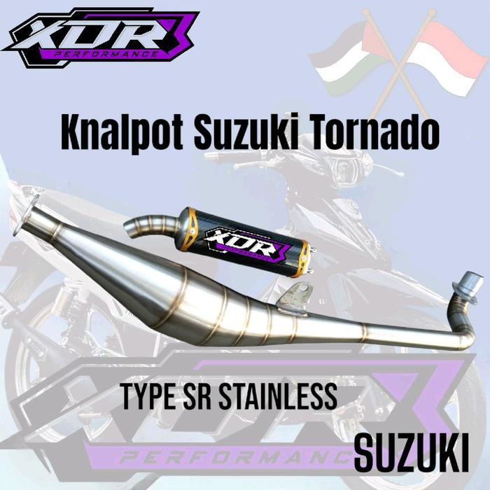 KNALPOT SUZUKI TORNADO STAINLESS