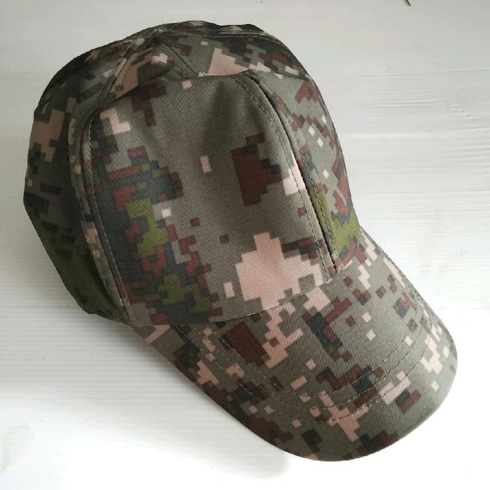 Topi Army Korea Loreng Digital Strips
