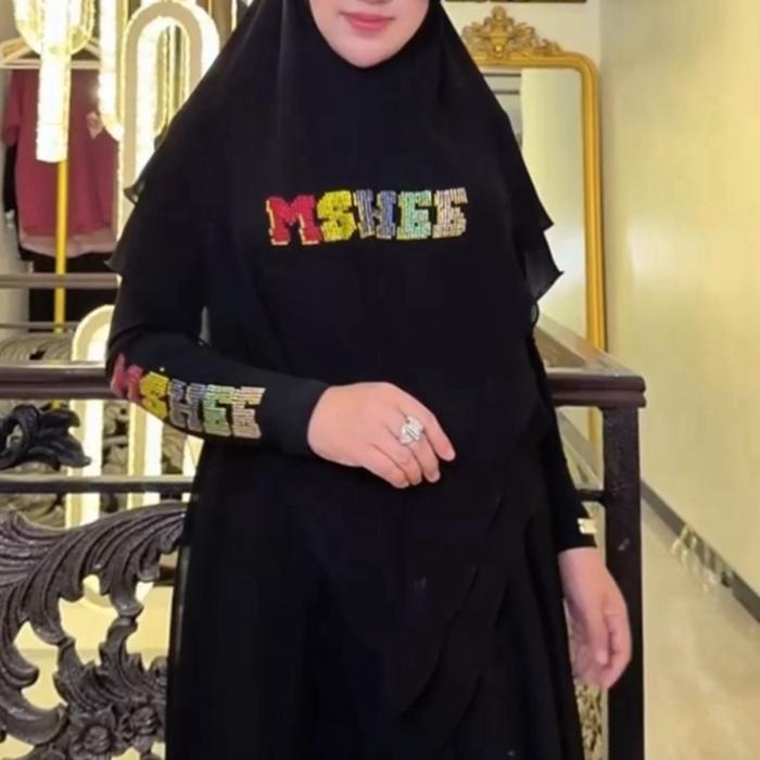 Mshee Diza Swaro Terbaru Dress Polosan
