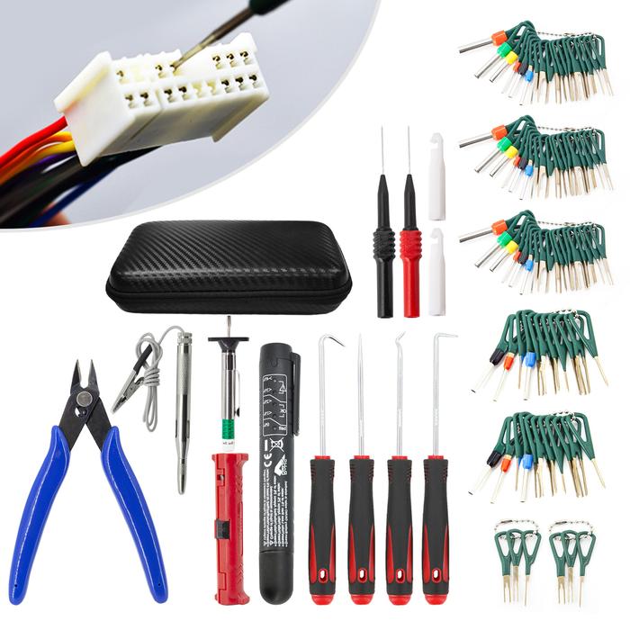 Terminal Removal Tool Kit Terminal Pin Extractor Wire Connector Pin