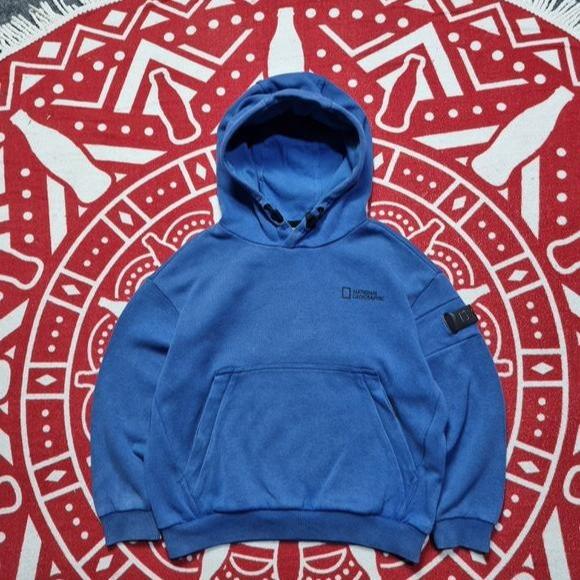 National Geographic patch Hoodie anak