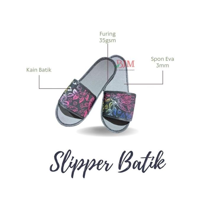 10 Pasang Sandal hotel uper Batik sandal Dalam Rumah sendal Hotel Pria Wanita Murah