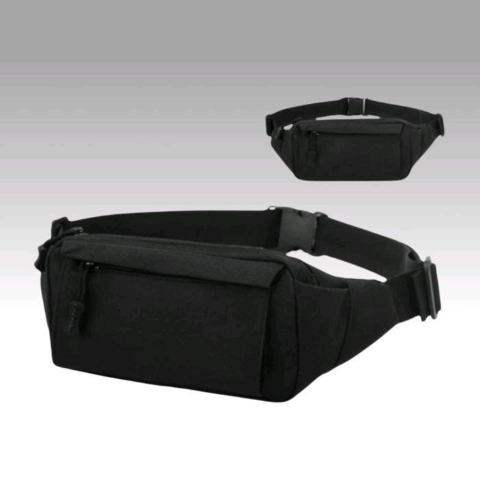 Tas Pinggang Pria Model Terbaru Tas Pinggang PriaTas Selempang Pria Tas Model Terbaru - Hitam