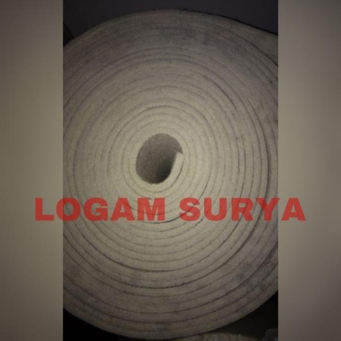 best produk] TERMURAH Vilt Wool Roll 8mm x 11cm x 110cm Vilt Wool Lembaran
