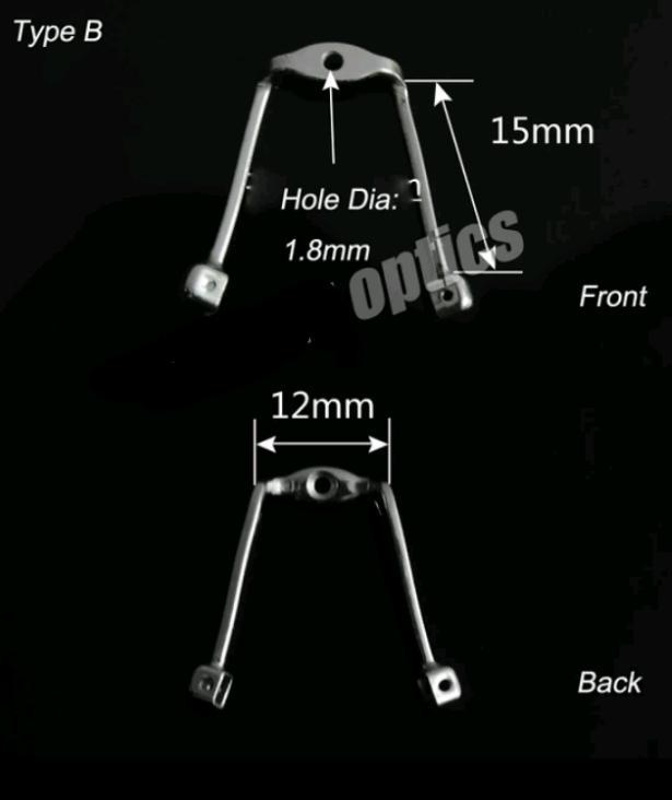 BEST nosepad arm / tangkai nosepad / metal peyangga hidung