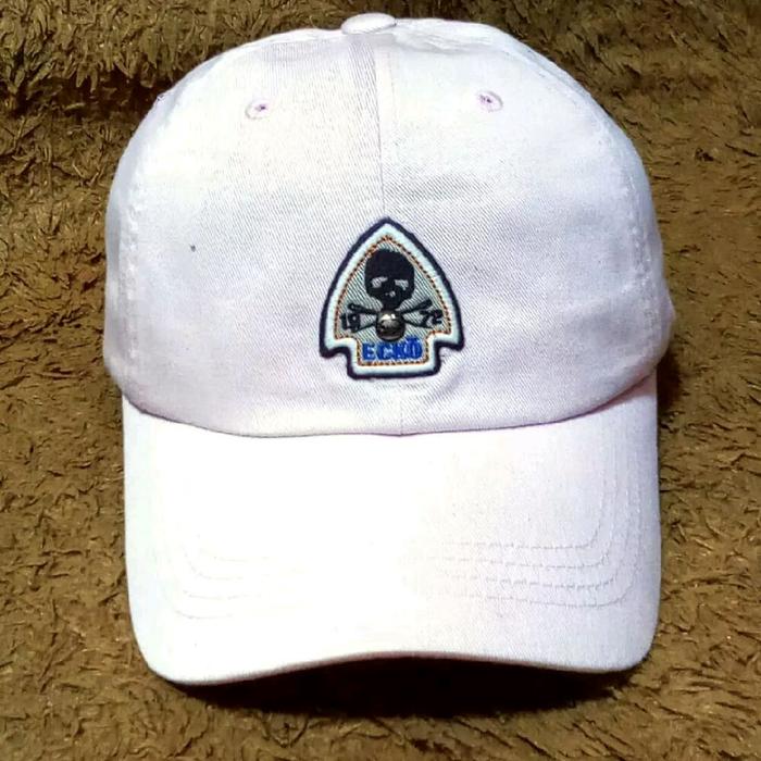 topi Caps ecko second logo tengkorak