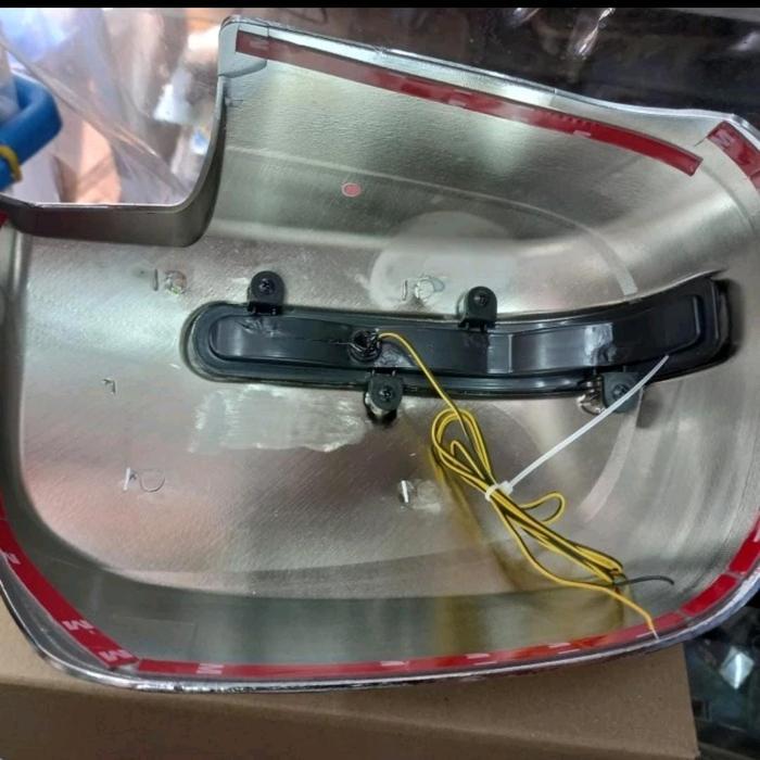 COVER SPION GRAND INOVA 2012 - 2015 MODEL COPOT + LAMPU KECIL CHROME Car Kendaraan O1