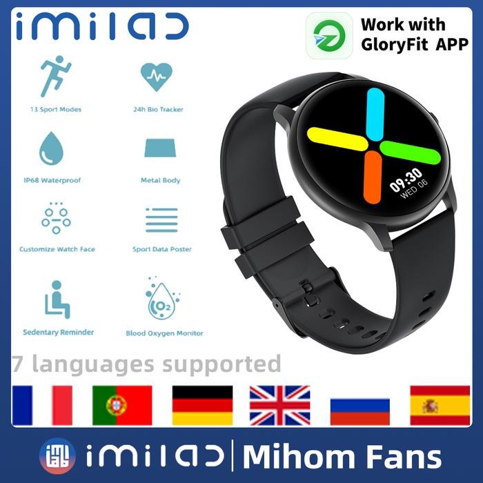 IMILAB KW66 Smart Watch Bracelet Men Women Smartwatch Sports Fitness