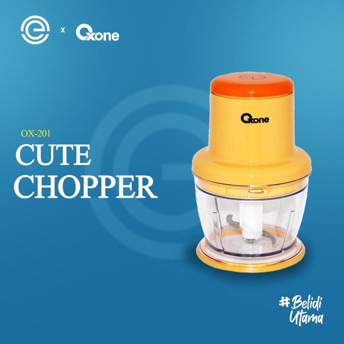 OXONE Chopper Mini 500 mL 400W Stainless Safety