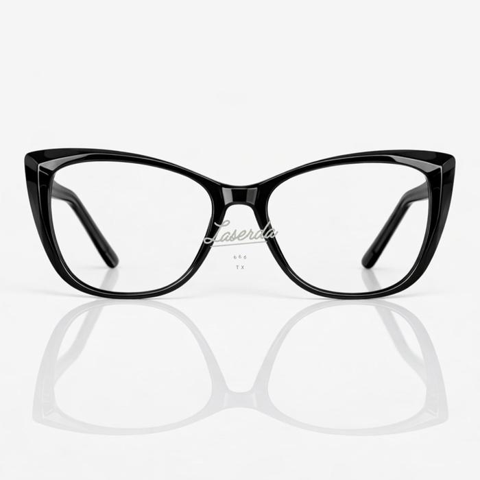 LASERDA VINA – Cat Eye Frame Classy & Bold | Photocromic & Blueray | Minus / Non Minus / Cylinder | 