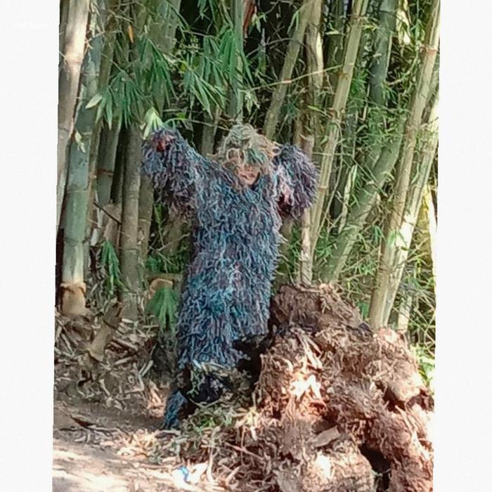 baju ghillie suit / gili / camo | Kekinian