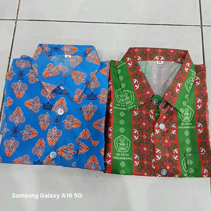 Seragam Batik SD Negri Pekanbaru