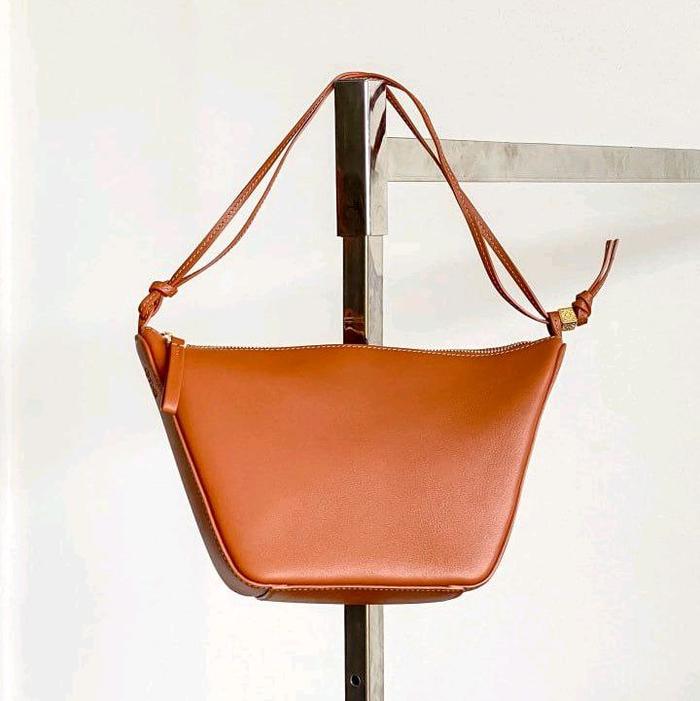 Loewe Mini Hammock Hobo Tan