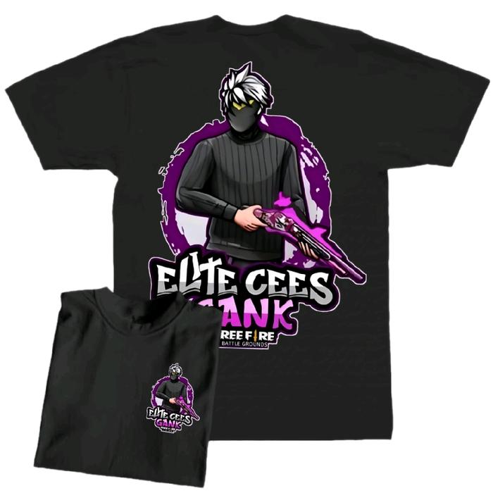 KAOS ANAK FF ELITE CS SG RAPPER / BAJU ATASAN ANAK LAKI-LAKI DAN PEREMPUAN GAMBAR EPEP ELITE CS SG R