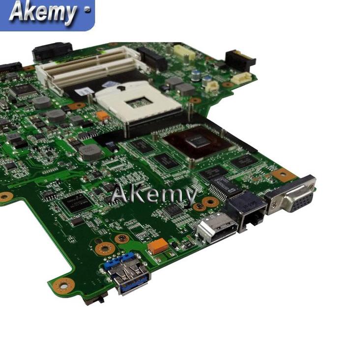 N61J Notebook Mainboard HD5730 GT325M Mendukung Intel CPU untuk Asus