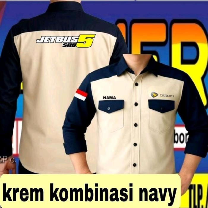 kemeja cititrans jetbus 5 baju cititrans jetbus 5 seragam cititrans jetbus 5 Pdh cititrans jetbus 5